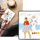Olovka za touch screen za Samsung Z Fold 5/ 6 narandžasto - 613606