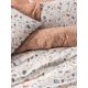 DEKOR DOM Posteljina CB Ranforce double Minimal Oniks karamel - 038267