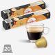 GIMOKA Kapsule za kafu NESPRESSO IN ALLUMINIO ORZO AL/T 20 kom - 45243179663590