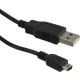 FAST ASIA Kabl USB A - USB Mini-B M/M 1.8m crni - OST00638