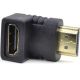 FAST ASIA Adapter HDMI (M) - HDMI (F) crni ugaoni - OST01328