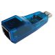 FAST ASIA Adapter USB tip A (M) - RJ-45 (F) + CD plavi JP1082 - OST01386