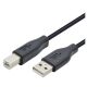 E-GREEN Kabl USB A - USB B M/M 1.8m crni - OST03405