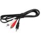 E-GREEN Kabl audio 3.5mm - 2xRCA 10m crni - OST03406