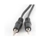 E-GREEN Kabl audio 3.5mm - 3.5mm M/M 5m crni - OST03410