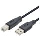 E-GREEN Kabl USB A - USB B M/M 3m crni - OST03431
