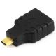 E-GREEN Adapter Micro HDMI (M) - HDMI (F) crni - OST03446