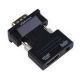 FAST ASIA Adapter - konvertor HDMI (F) - VGA (M) plug in crni - OST03524