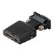 FAST ASIA Adapter-konvertor VGA (M) - HDMI (Ž) plug in - OST03712