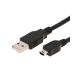 E-GREEN Kabl 2.0 USB A - USB Mini-B M/M 1.8m crni - OST04215