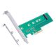 E-GREEN PCI Express M.2 (NGFF/SSD) na PCI Express SATA 4 x 3.0 Adapter - OST04341