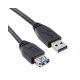 E-GREEN Kabl USB 3.0 A - USB A M/F (produžni) 1.8m crni - OST04689