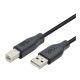 E-GREEN Kabl USB 3.0 A - USB B M/M 1.8 m crni - OST04690