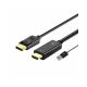 FAST ASIA Kabl HDMI + USB 2.0 na DisplayPort (m/m) 1.8m - OST05358