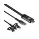 FAST ASIA Kabl HDMI 2K na (Micro+Tip C+Iphone) povezuje TV+mob 2m - OST05467