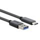 E-GREEN Kabl 3.0 USB A - USB 3.1 tip C M/M, 2m, crna - OST07006