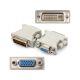 E-GREEN Adapter DVI-I (24+5) Dual Link (M) - VGA D-sub (F) beli - EP1952903
