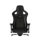 NOBLECHAIRS Gejmerska stolica Epic, crna/zlatna - OST07776