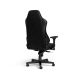 NOBLECHAIRS Gejmerska stolica Hero, crna/bela - OST07781