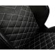 NOBLECHAIRS Gejmerska stolica Hero, crna/bela - OST07781