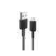 ANKER 322 USB tip-A na USB tip-C kabl M/M 0.9m, 18W, pleteni, crni - EP3195688
