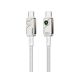REMAX Kabl Swift Fast charging pleteni data kabl 1.2M C36 65W(C-C), bela - EP2703555