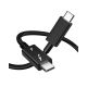 E-GREEN Kabl USB tip C M/M Thunderbolt 4/40Gbps/PD 8K/60Hz 2m, crni - EP2820240