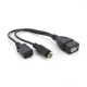 OTG kabl micro USB MZ crni - 95394