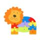 Orange tree toys - Drvene puzzle - lav sa brojevima - OTT05599