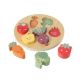 Orange tree toys - Drvena umetaljka sa oblicima - povrće - OTT06169