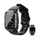 OUKITEL Pametni sat BT20 Sport Rugged, crna/plava - 1380303