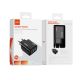 MOXOM Punjač MX-HC178 USB+Type-C QC18W PD45W, crna - P1250