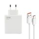 Kućni punjač Super Fast 120W GaN sa USB A na Type C kablom, bela - P1261
