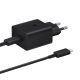 Kućni punjač PD 45W fast charger Type C na Type C, crna - P1269