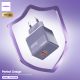 Kuciste punjaca MOXOM MX-HC286 Type C + USB 20W sivi - EP3096256