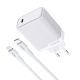 Kucni punjac Moxom MX-HC293 20W Type-C na Lightning beli - EP3096268