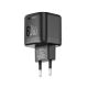 Kucni punjac Moxom MX-HC314 40W PD 65W AVS Type-C na Type-C crni - EP3096274