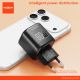 Kucni punjac Moxom MX-HC314 40W PD 65W AVS Type-C na Type-C crni - EP3096274