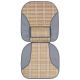 SUMEX Obloga sedišta bamboo 138X48 - P303006