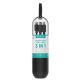 DEVIA Kabl USB Kintone Tube Cable 3u1 2A 1.2M, crna - 255-1-1-1