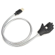Palm Shape držač za mobilni+ Micro usb kabel. - 022798