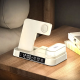 Bezicni magsafe punjač 5 u 1 sa lampom i satom - 057982