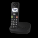 PANASONIC Bežični telefon KX-TGU110FXB, crna - 19924-1