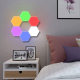 Panelne LED lampe Quantum BL-01 (6 kom sa daljinskim+ touch) bele - 051882
