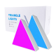 Panelne LED lampe trouglaste BL-11 (6 kom sa mobile APP) bele - 051885