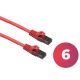 ULTRALAN Patchcord kabl UTP cat.6 2m (crveni) - PCK001