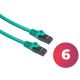 ULTRALAN Patchcord kabl UTP cat.6 5.0m (zelen) - PCK005