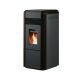 ALFA PLAM Peć na pelet za etažno grejanje Dino, crna - 07044