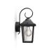 PHILIPS Spoljasnja zidna lampa Buzzard crna 1x60W E27 crna - 19853
