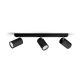 PHILIPS Spot lampa Kosipo crna sa 3x5,5W GU10 - 18694